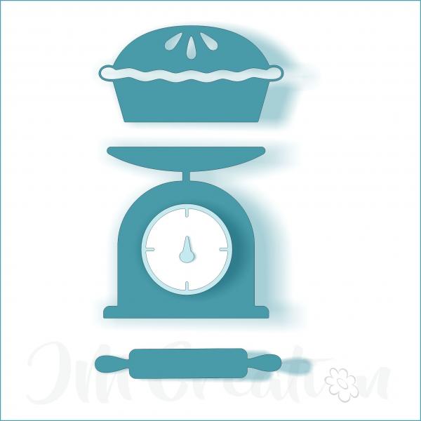 Stanzschablone - Backset